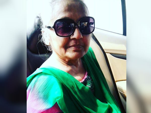 Actress Sona's mother passed away Actress Sona's mother passed away