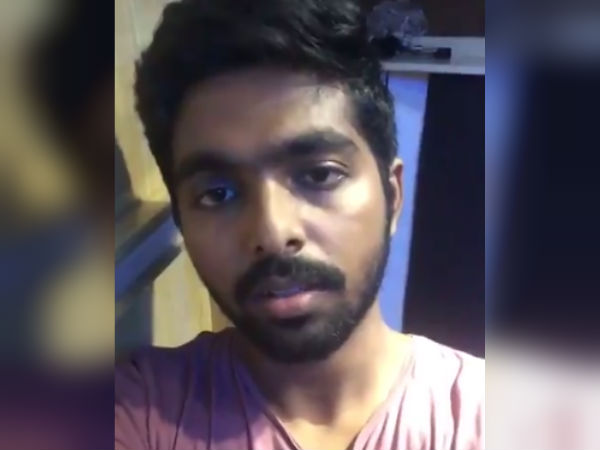 Ockhi cyclone: GV Prakash asks people to help the affected Ockhi cyclone: GV Prakash asks people to help the affected