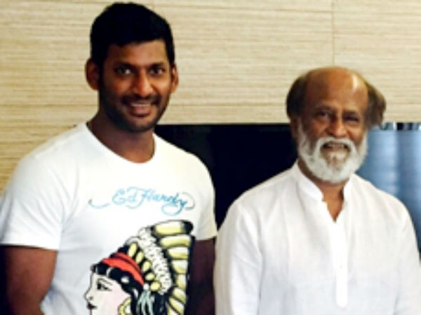 Vishal welcomes Rajini's political announcement Vishal welcomes Rajini's political announcement