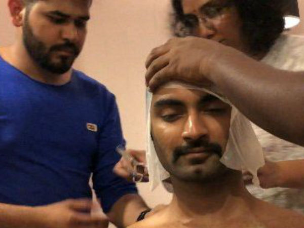 Atharvaa makeup photos goes viral Atharvaa makeup photos goes viral