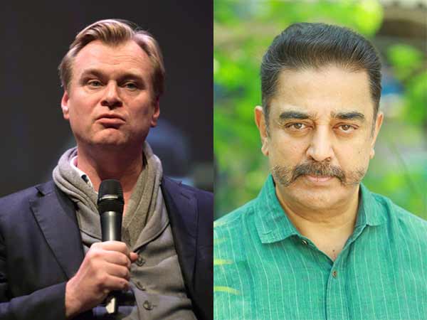 Christopher nolan comes to meet kamalhaasan Christopher nolan comes to meet kamalhaasan