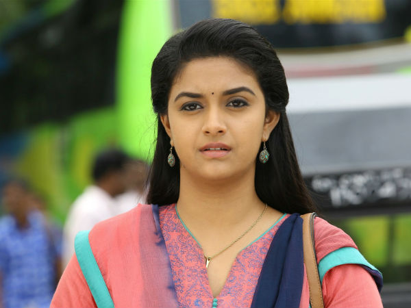 Keerthi Suresh fuming on Varalakshmi Keerthi Suresh fuming on Varalakshmi
