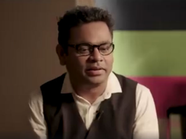 AR Rahman thanked all via video AR Rahman thanked all via video