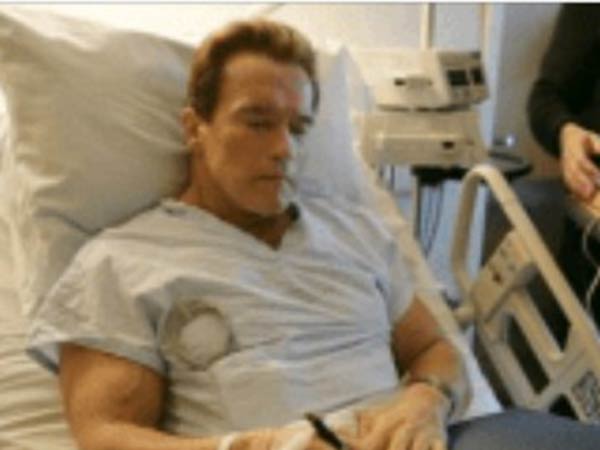 Hollywood actor Arnold undergoes heart surgery