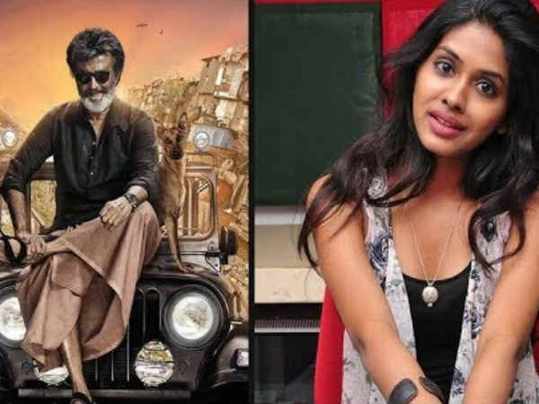 Kaala will have strong political message - Anjali Kaala will have strong political message - Anjali
