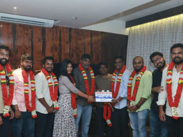 Vijay sethupathi anjali film starts with pooja Vijay sethupathi anjali film starts with pooja