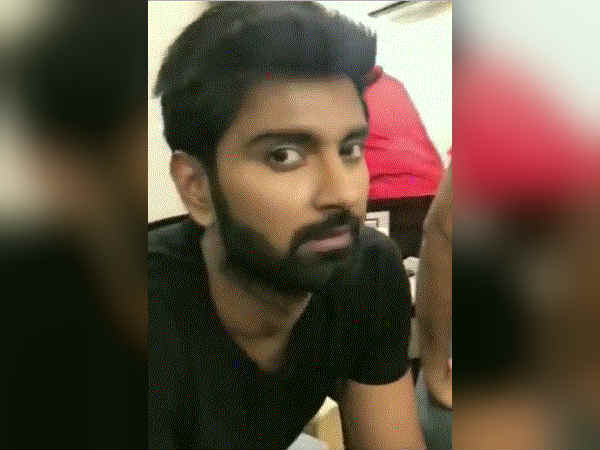 Atharva and sathish atrocities in shooting spot Atharva and sathish atrocities in shooting spot