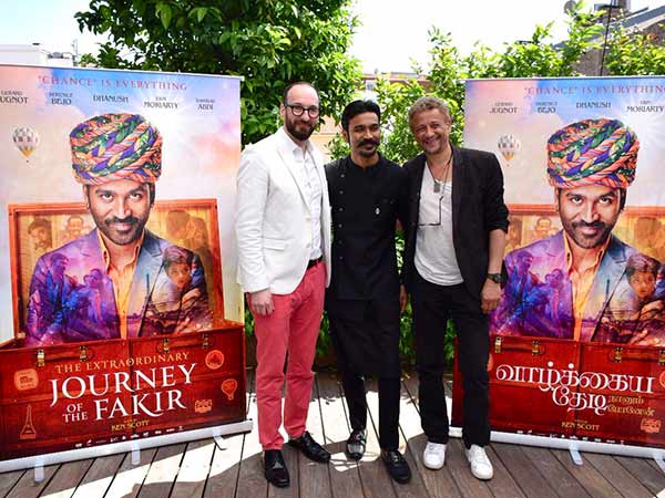 Dhanush goes to france for cannes film festival Dhanush goes to france for cannes film festival