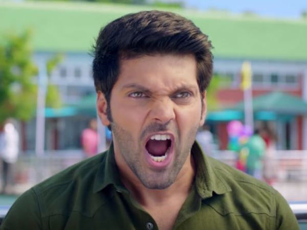 Arya imitates ajiths vivegam dialogue Arya imitates ajiths vivegam dialogue