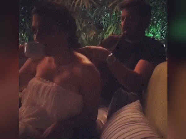 Kabir Khan ties plaits of his wife Kabir Khan ties plaits of his wife