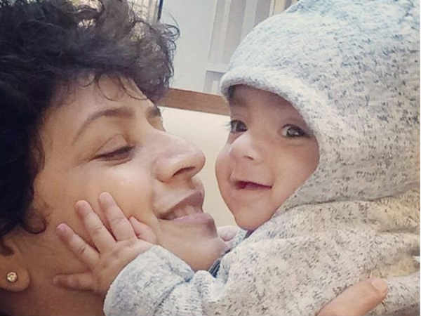 Kajal Agarwal posts nephews photos on instagram Kajal Agarwal posts nephews photos on instagram