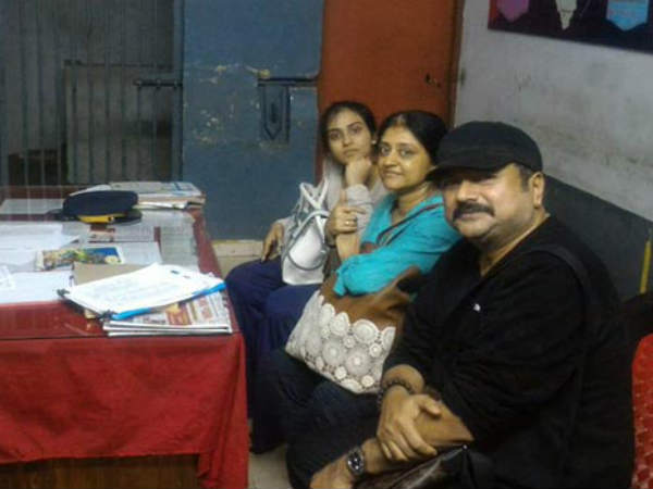 Actor Jayaram miraculously escapes from landslide Actor Jayaram miraculously escapes from landslide