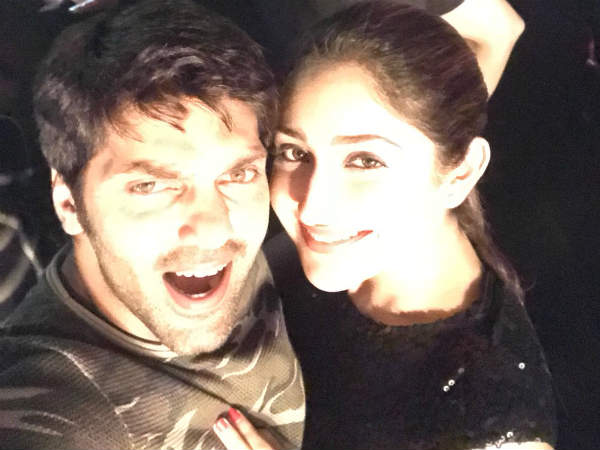 Arya and his yuck nicknames for Trisha, Sayeesha Arya and his yuck nicknames for Trisha, Sayeesha