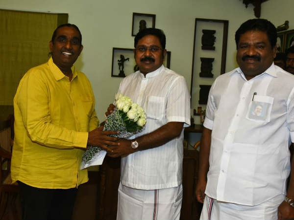 Music director Dhina political entry! Music director Dhina political entry!