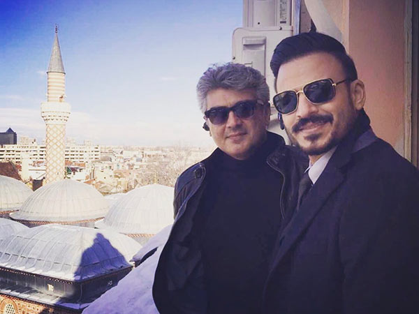 Vivek Oberoi shows his Viswasam for Thala! Vivek Oberoi shows his Viswasam for Thala!