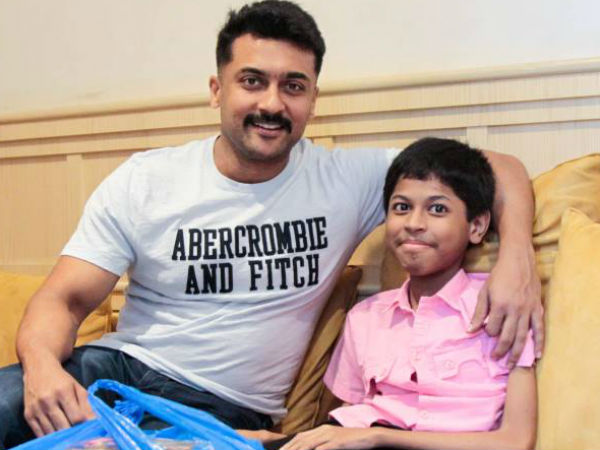 Surya fulfilled his fan dream! Surya fulfilled his fan dream!
