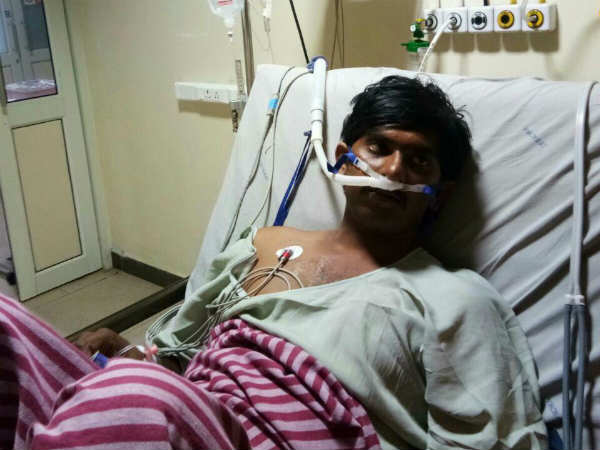 Vishal car driver passed away Vishal car driver passed away