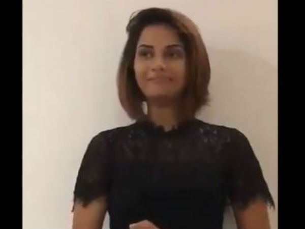 Aishwarya Dutt apologizes Aishwarya Dutt apologizes