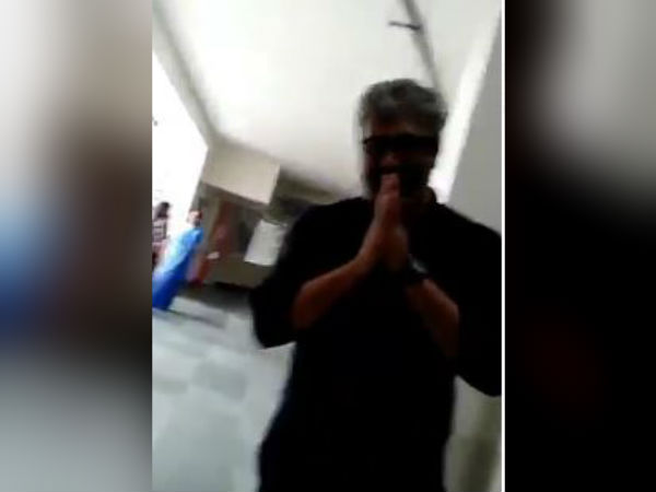 Ajith avoids selfie with fans Ajith avoids selfie with fans