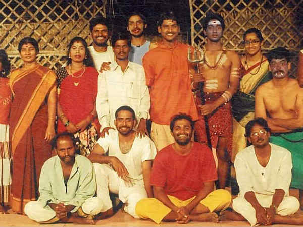 கூத்துப்பட்டறை மாணவர்கள் :