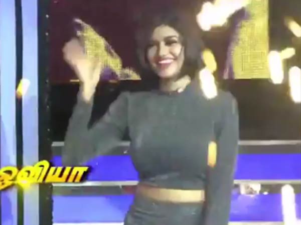 Oviya is judge now Oviya is judge now