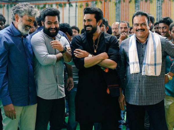 முதல் முறையாக ராம் சரண், ஜூனியர் என்டிஆர்