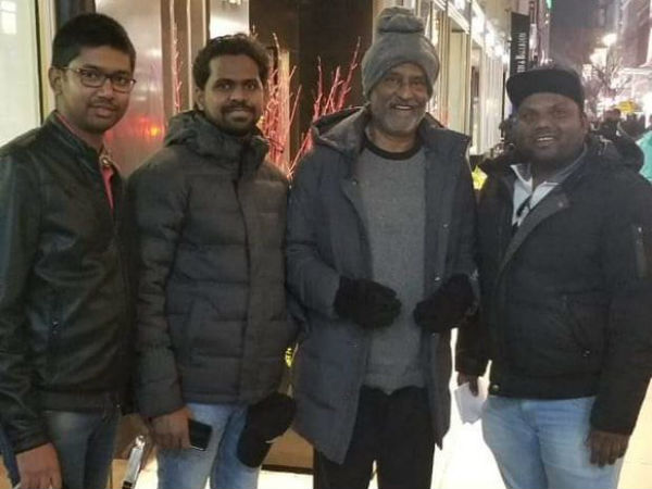 Rajini celebrates Christmas in Newyork Rajini celebrates Christmas in Newyork