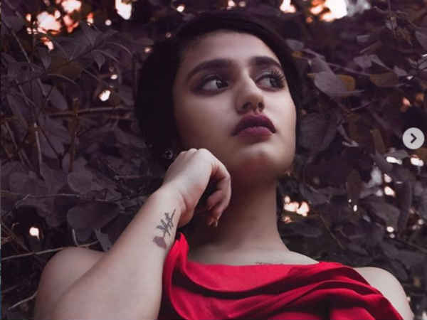Priya Varriers tattoos have become a trend Priya Varriers tattoos have become a trend