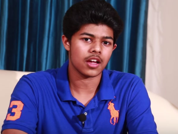 Vijays son turns interviewer Vijays son turns interviewer