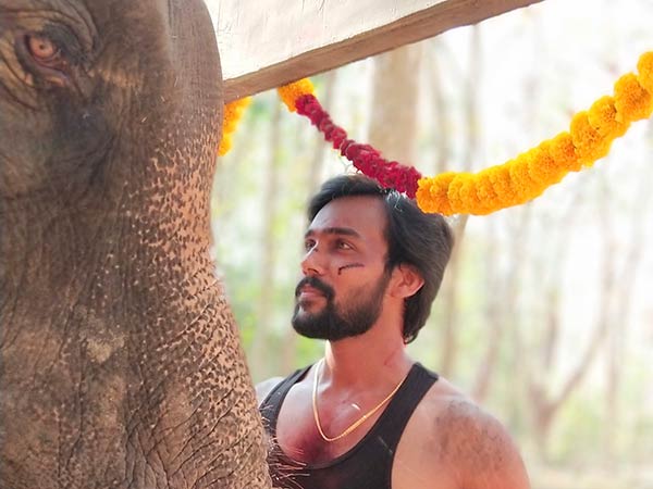 Actor Arav injured in Raja Bheema shooting Actor Arav injured in Raja Bheema shooting