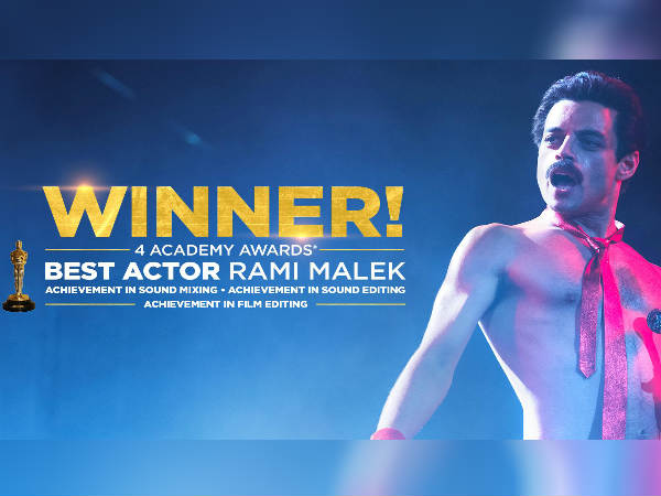 Oscars 2019: Bohemian Rhapsody bags the maximum awards Oscars 2019: Bohemian Rhapsody bags the maximum awards