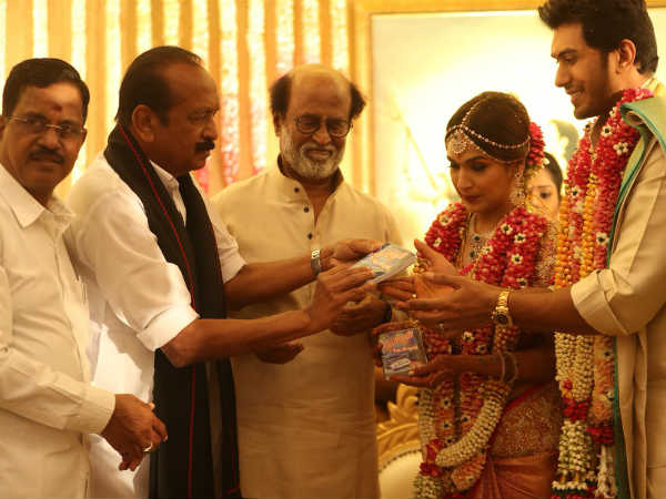 What does Vaiko gift Soundarya and Vishagan? What does Vaiko gift Soundarya and Vishagan?