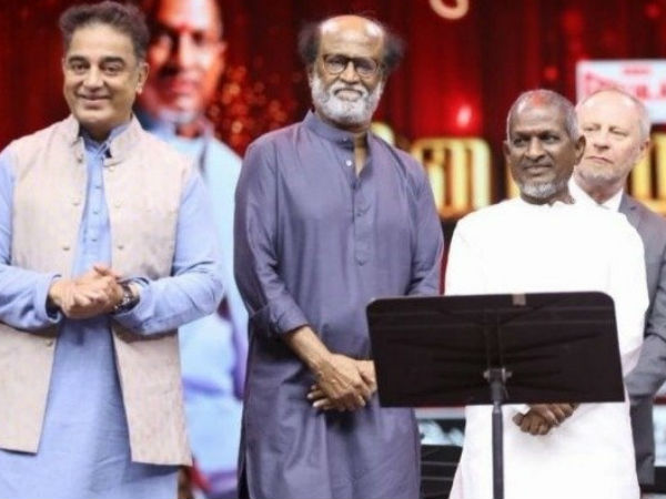 பாட்டுப் பாடி அசத்திய கமல்