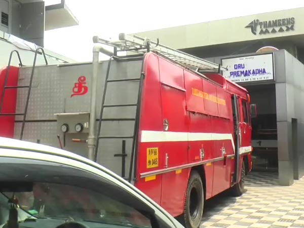 Fire accident in Kaliyakkavilai theatre Fire accident in Kaliyakkavilai theatre
