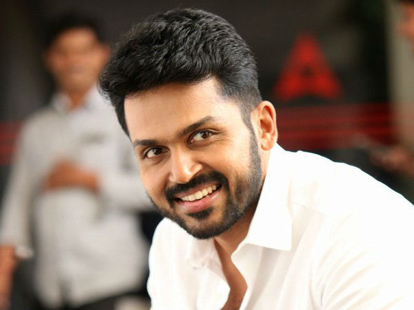 Karthi is elated over the acting with Jyothika Karthi is elated over the acting with Jyothika