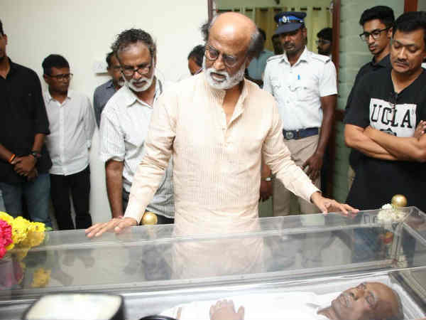 Rajinikanth pays tribute to Mahendran Rajinikanth pays tribute to Mahendran