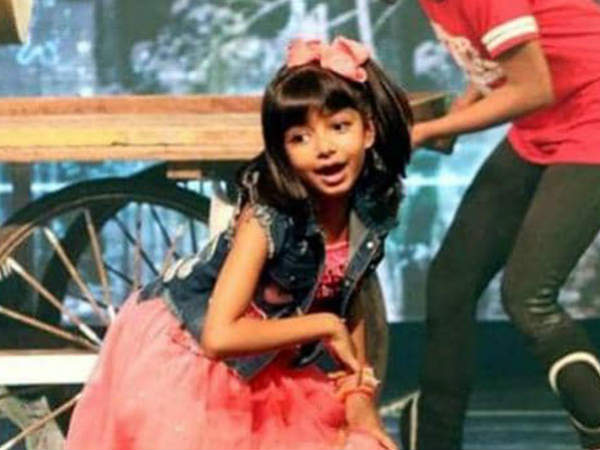 Aaradhya shows her dance moves in this video Aaradhya shows her dance moves in this video