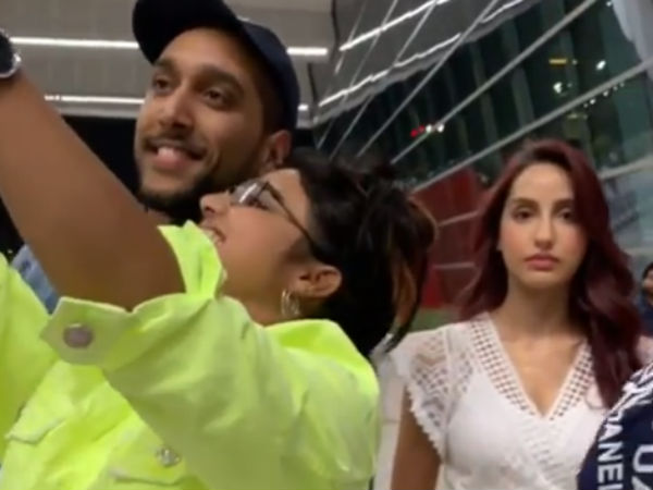 Nora Fatehi posts a strange video on instagram Nora Fatehi posts a strange video on instagram