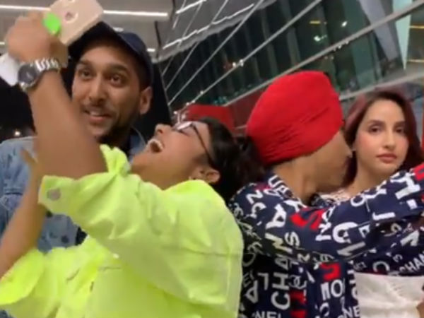 Nora Fatehi posts a strange video on instagram Nora Fatehi posts a strange video on instagram