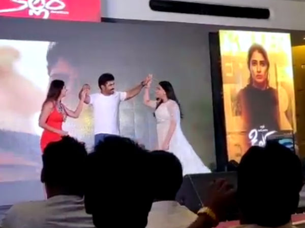 Amisha Narwal make Vijay Antony dance on the stage Amisha Narwal make Vijay Antony dance on the stage