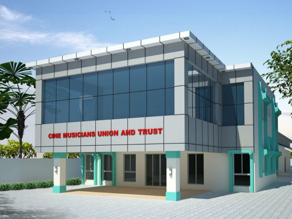 Ilaiyaraja to sponsor a building for Cine Musicians union Ilaiyaraja to sponsor a building for Cine Musicians union
