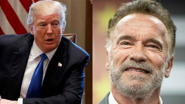 Im still here: Arnold quips Trump Im still here: Arnold quips Trump