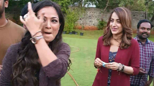 Actress Trisha and Simran acting togather in a move named Sugar Actress Trisha and Simran acting togather in a move named Sugar