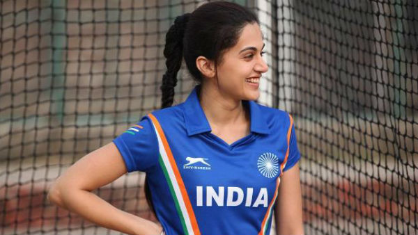 Taapsee as Mithali Raj Taapsee as Mithali Raj