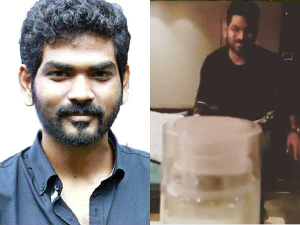 Vignesh Shivan accepts Bottlecap Challenge but... Vignesh Shivan accepts Bottlecap Challenge but...