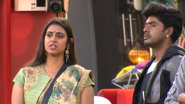 kasthuri becomes calm in bigg boss kasthuri becomes calm in bigg boss