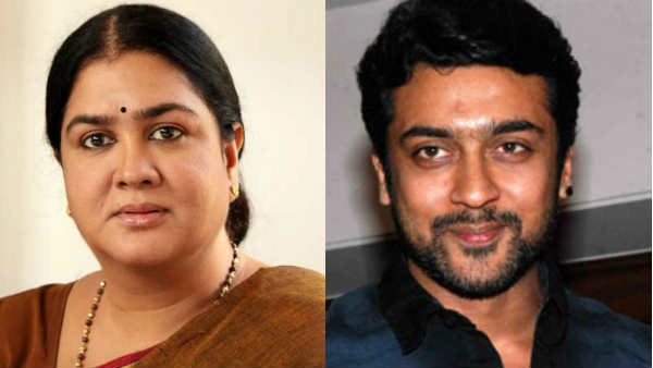 Actress Oorvasi Joins in Suryas Soorarai Pottru movie Actress Oorvasi Joins in Suryas Soorarai Pottru movie