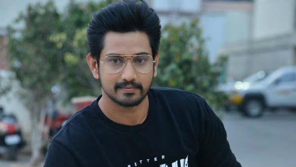 Raj Tarun rams his car into a wall Raj Tarun rams his car into a wall