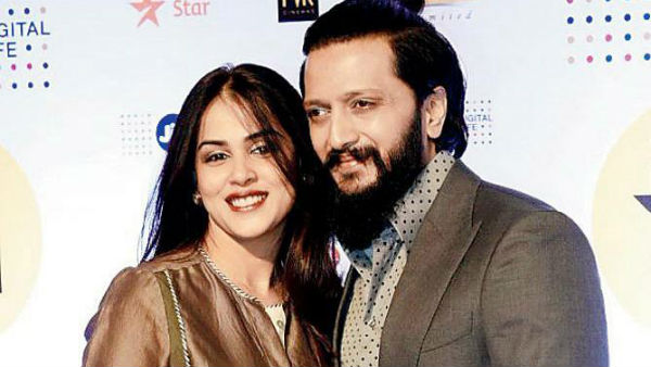 Hubby Ritesih Deshmukhs awesome wish for Genelia Hubby Ritesih Deshmukhs awesome wish for Genelia