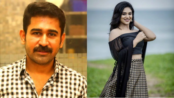 Indhuja female lead in VijayAntonys #Khaki Indhuja female lead in VijayAntonys #Khaki